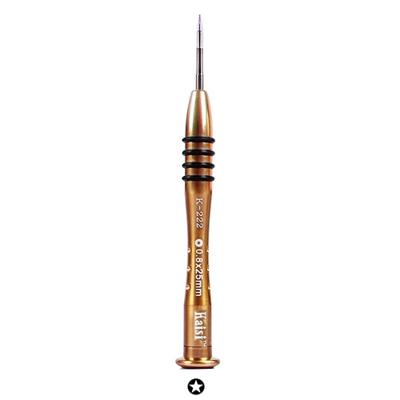 K-222 Precision schroevendraaiers professionele reparatie opening tool voor mobiele telefoon Tablet PC (vijf sterren: 0 8)
