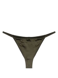 Maison Close string en soie - Vert