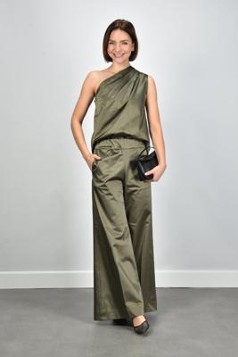 Sea Me Happy broek Super Woody Shiny Cotton khaki green