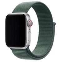 Apple Watch Nylon Geweven Sport Band - Blauwgroen - 44, 45, 46 & 49mm