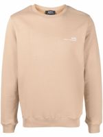 A.P.C. sweat à logo imprimé - Tons neutres