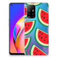 OPPO A94 5G | Reno5 Z Siliconen Case Watermelons