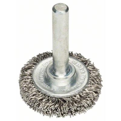 Bosch Accessories 2608622119 Schijfborstel, gegolfd, roestvrij, 30 mm, 0,3 mm, 6 mm, 4500 omw/min Schacht-Ø 6 mm 1 stuk(s)