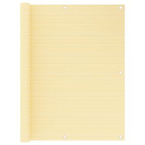 VidaXL Balkonscherm 120x500 cm hdpe beige
