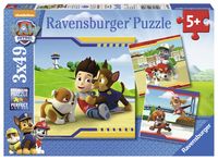Ravensburger puzzel helden met vacht paw patrol 3x49 stukjes