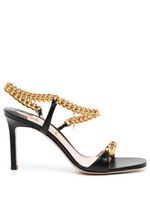 TOM FORD Zenith 90mm leather sandals - Noir