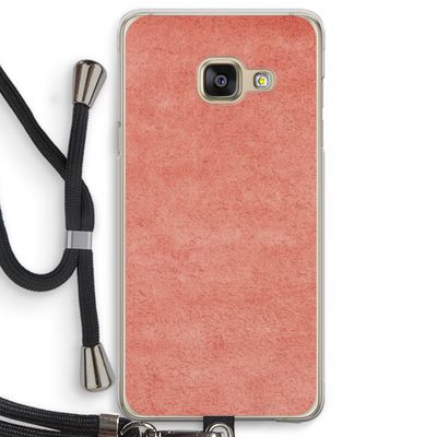 Marrakech Walls: Samsung Galaxy A3 (2016) Transparant Hoesje met koord