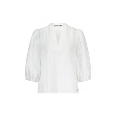 Label Dot - Wit | Dames | Blouse | Wit | 40 | regular | Kamst mode