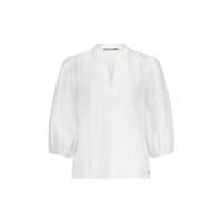 Label Dot - Wit | Dames | Blouse | Wit | 38 | regular | Kamst mode