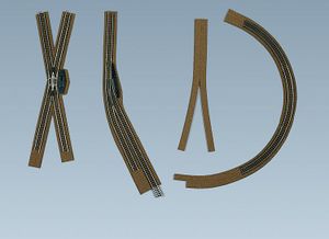 Faller 180765 H0 Kurk-railbedding, 3 meter