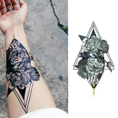 2 PC'S kleine volledige arm tijdelijke waterdichte Tattoo stickers (xqb013)
