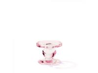 Ambiente kandelaar glas Rose Ø9xh7cm
