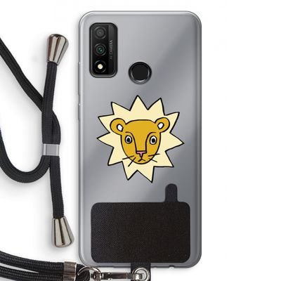 Kleine leeuw: Huawei P Smart (2020) Transparant Hoesje met koord
