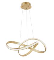 Paul Neuhaus Gouden hanglamp Melinda Ø 60cm 8291-12 - thumbnail