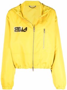 Stella McCartney veste à patch logo - Jaune