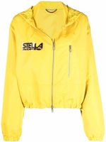 Stella McCartney veste à patch logo - Jaune