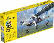 Heller 35304 STARTER KIT DO27/CASA C-127 Bouwpakket Schaal 1:72 vliegtuig