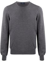 Barba pull en maille texturée - Gris Barba pull en maille texturée - Gris