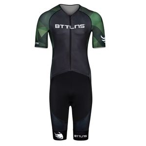 BTTLNS Typhon 2.0 SE trisuit korte mouw groen heren S