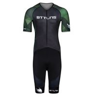 BTTLNS Typhon 2.0 SE trisuit korte mouw groen heren L