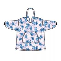 Disney Lilo & Stitch Hoodie Fleece deken Flower licht rose, 3 - 6 jaar
