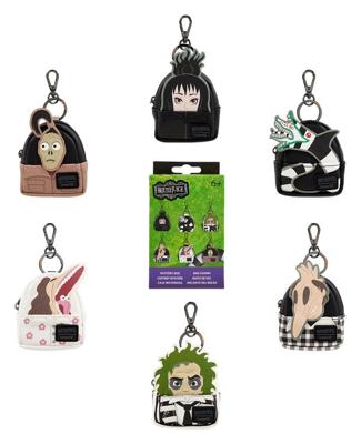 Beetlejuice by Loungefly Keychains Mini Backpack Blind Box Assortment (15)