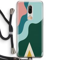 Noor B: OnePlus 6 Transparant Hoesje met koord