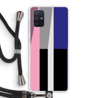 Gestalte 4: Samsung Galaxy A71 Transparant Hoesje met koord