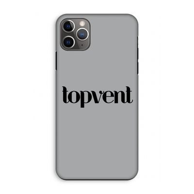 Topvent Grijs Zwart: iPhone 11 Pro Max Tough Case
