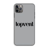 Topvent Grijs Zwart: iPhone 11 Pro Max Tough Case
