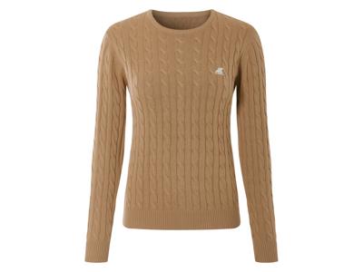 esmara Gebreide dames trui (Bruin, XS (32/34))