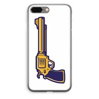 Pew Pew Pew: iPhone 8 Plus Transparant Hoesje