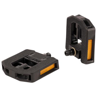 Ergotec Pair of ep-f peda 9/16" black foldable