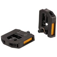 Ergotec Pair of ep-f peda 9/16" black foldable
