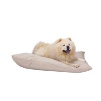 maxxpro Hondenmand - Hondenkussen 120 x 80 cm - Hondenbed - Kussen Hond met Rits - Polyester en Microvezel - Beige