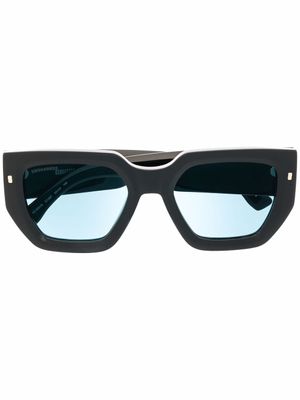 DSQUARED2 EYEWEAR lunettes de soleil à monture carrée - Noir
