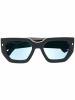 DSQUARED2 EYEWEAR lunettes de soleil à monture carrée - Noir
