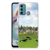 Motorola Moto G60 TPU Hoesje Koeien - thumbnail