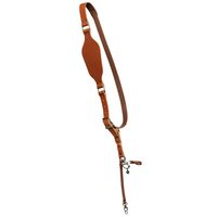 The Hantler Camera Shoulder Strap Cognac/Brass Regular (S-M)