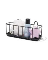 HEMA Douchemandje met zuignappen zwart (zwart)