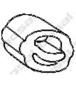 Aanslagrubber, demper 255919