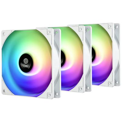 Enermax HF120 ARGB White PC-ventilator Wit (b x h x d) 120 x 120 x 25 mm Incl. LED-verlichting, Incl. RGB-verlichtingsbesturing
