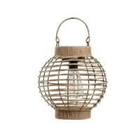 Solarlantaarn - SMART GARDEN - Terra - Warmwitte LED - 5 lumen - Natuurlijk beige - Kunststof - 23 x 22,5 cm