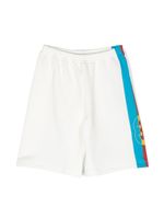 Gucci Kids short à bandes GG - Blanc