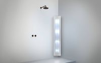 Sunshower Plus L opbouw hoek met infrarood en UV-licht white