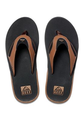 Reef Slippers Fanning CI8102 Zwart / Bruin-47 maat 47