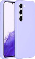 Accezz Liquid Silicone Backcover Samsung Galaxy S23 Telefoonhoesje Paars Accezz Liquid Silicone Backcover Samsung Galaxy S23 Telefoonhoesje Paars