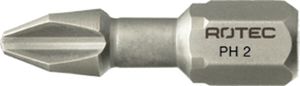 Rotec PRO Insertbit PH 3 L=25mm C 6,3 Torsion BASIC - 10 stuks - 8010003