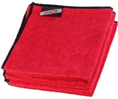 Cyclon Microvezel schoonmaakdoeken - set à 3 doeken