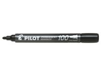 Pilot permanent marker 100, XXL doos met 15 + 5 stuks, zwart - thumbnail